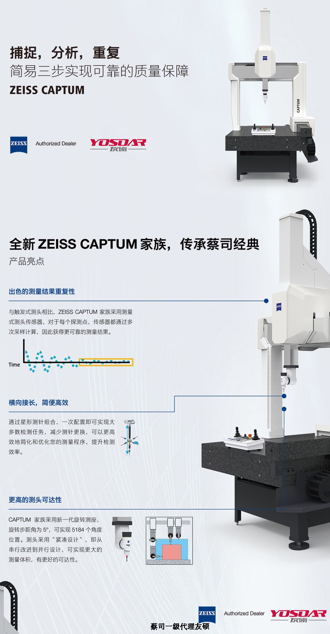 西城蔡司西城三坐标CAPTUM